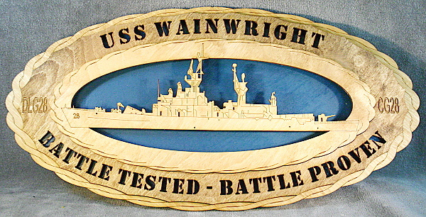 USS Wainwright Wall Tribute